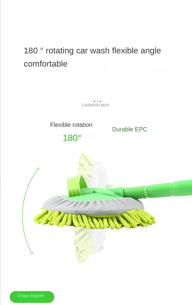 Adjustable Car Detailing Cleaning Brush