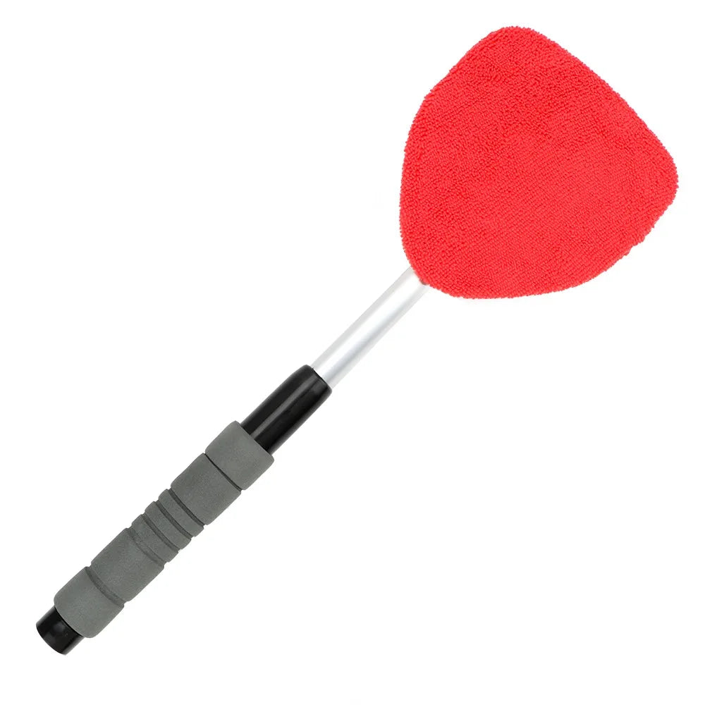 Car Windshield Cleaning Brush Microfiber Telescopic Window Glass Cleaner
