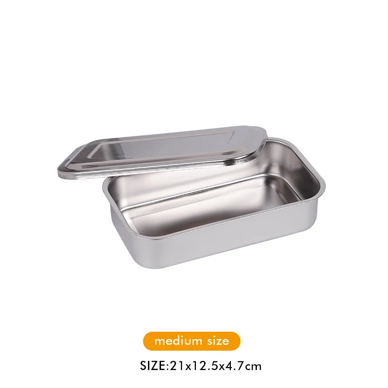 1pc Dental Disinfection Box With Lid