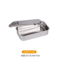 1pc Dental Disinfection Box With Lid