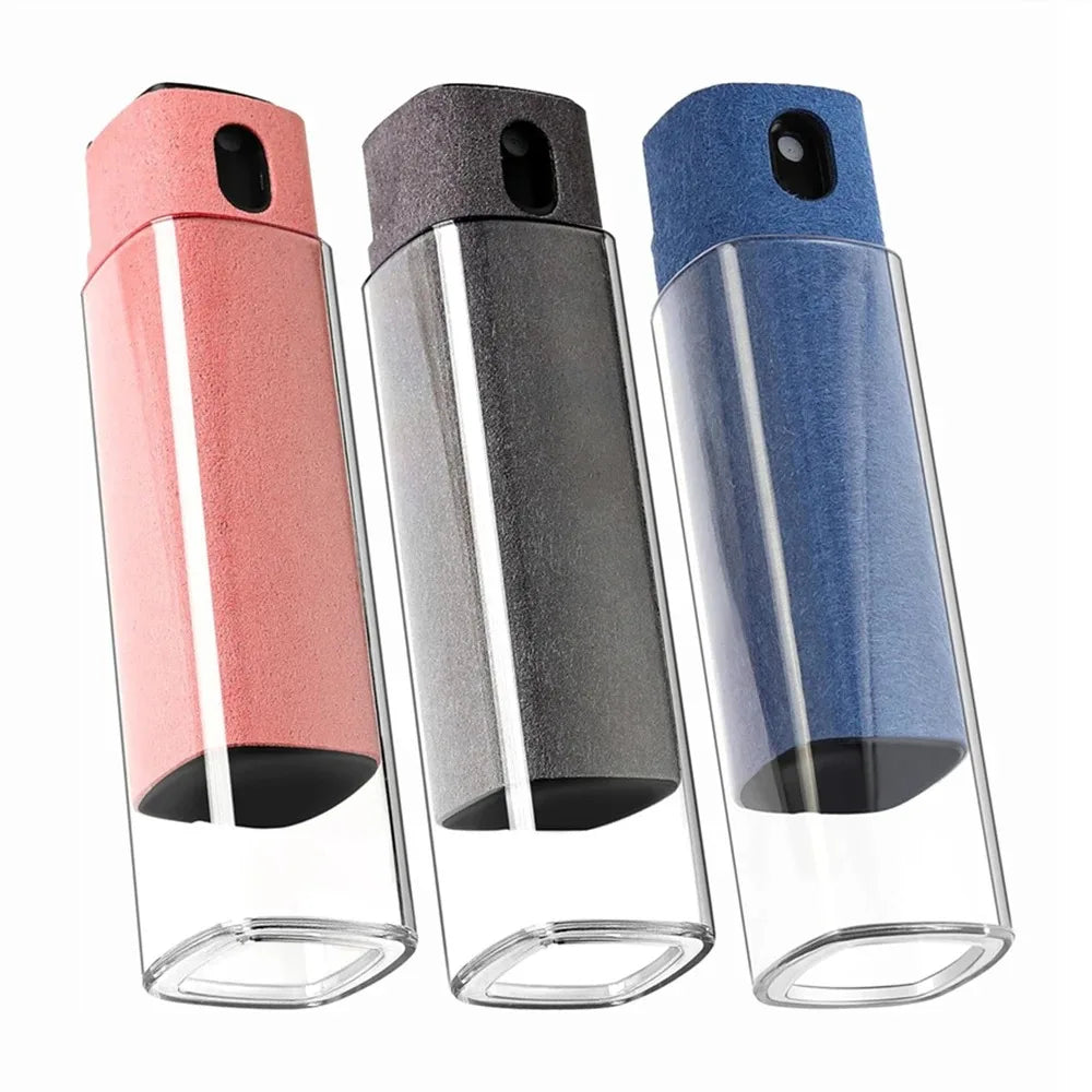 Microfiber Screen Cleaner Spray Bottle Set