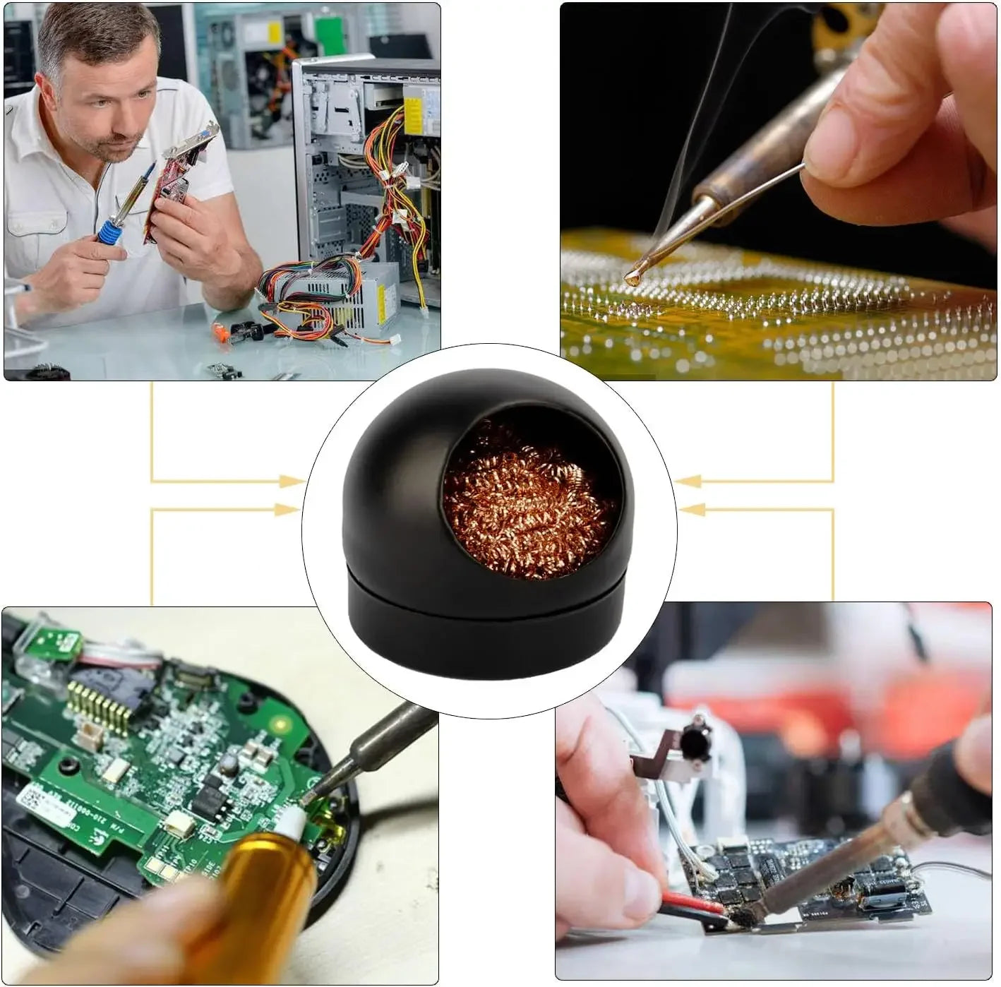 Desoldering Cleaning Ball Soldering Iron