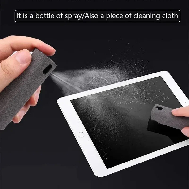 Microfiber Screen Cleaner Spray Bottle Set