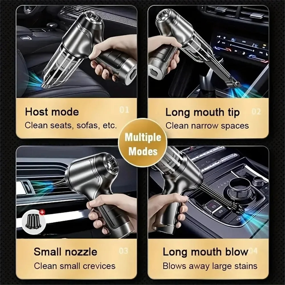 Car Vacuum Cleaner Strong Suction Cleaning Mini Machine
