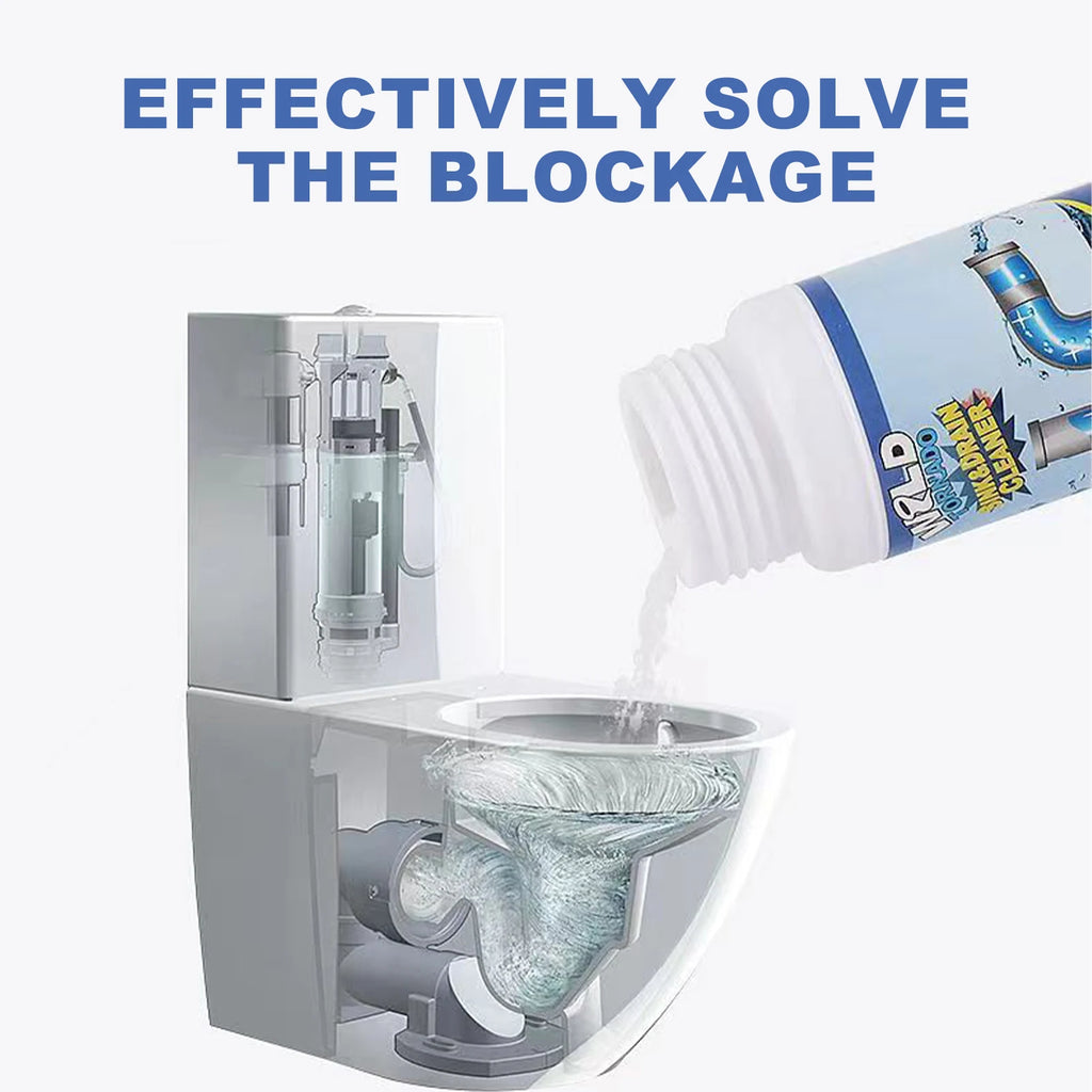 Powerful Sink and Drain Cleaner Powder Fast Acting