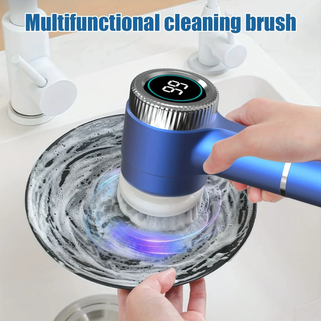 Multifunctional Electric Cleaning Brush Handheld Power Scrubber