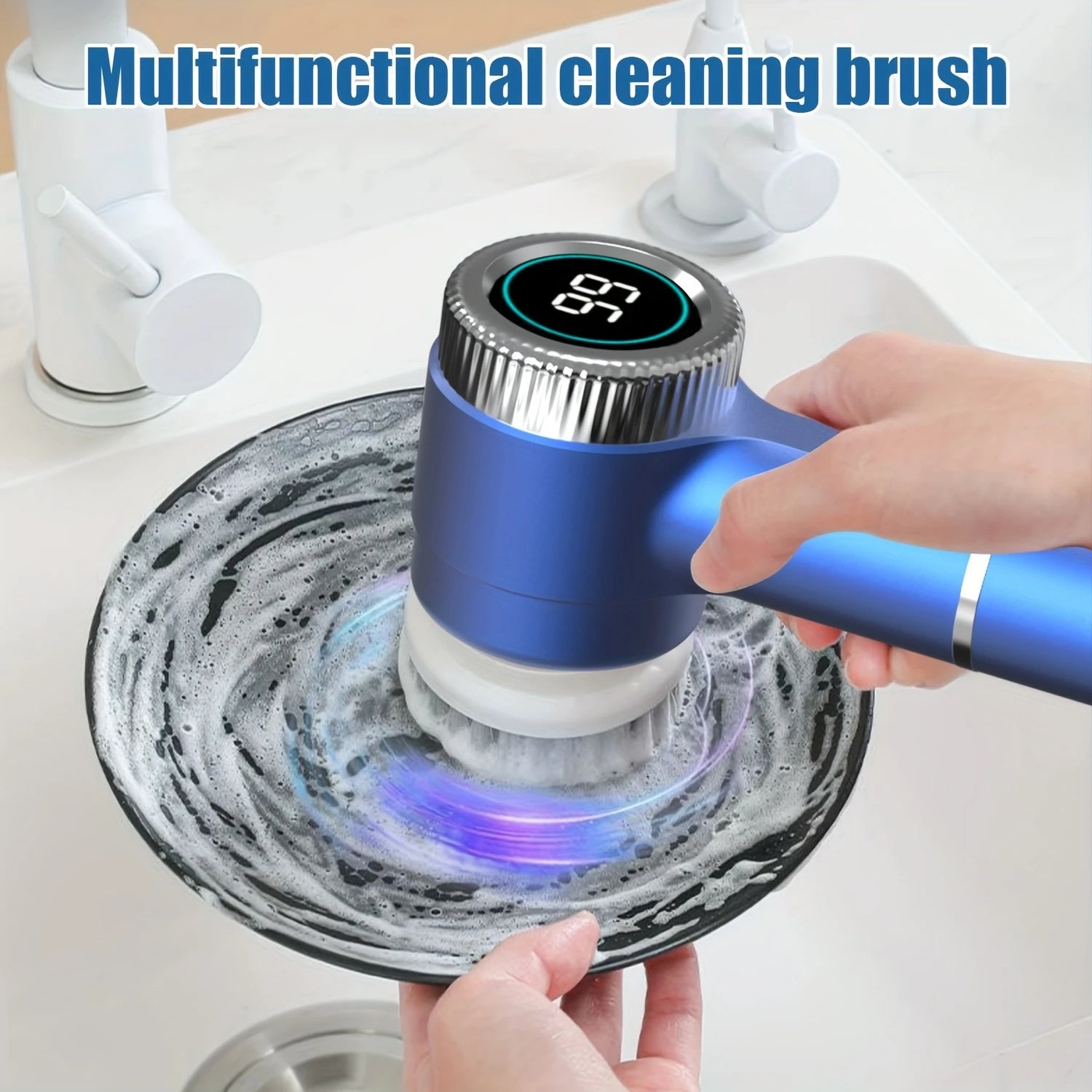 Multifunctional Electric Cleaning Brush Handheld Power Scrubber