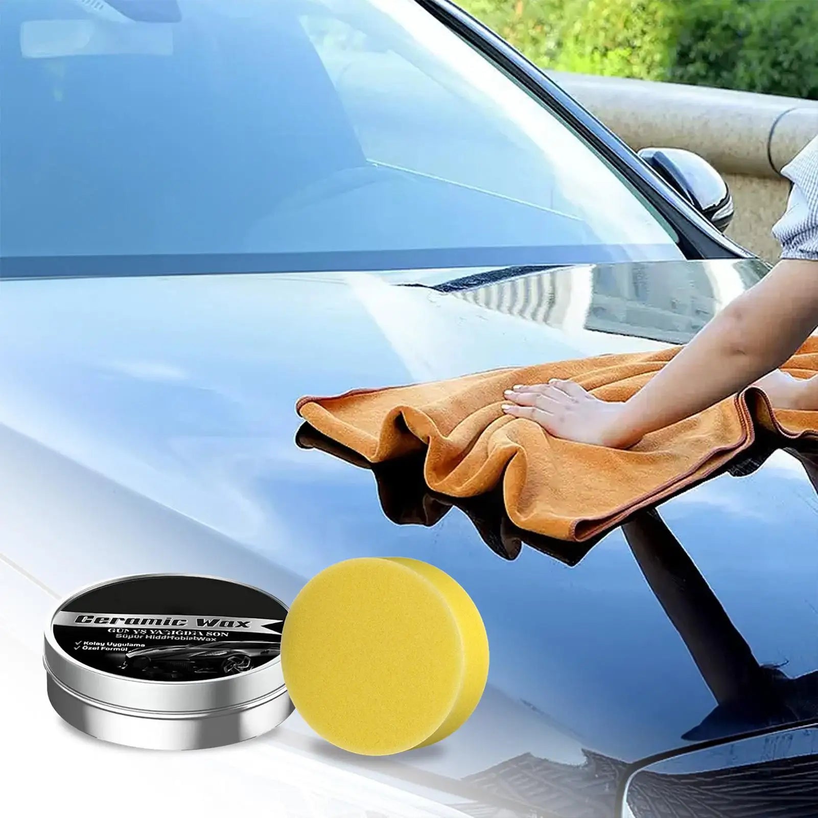 Ceramic Wax For Cars Paint Restorer Scratches Repair