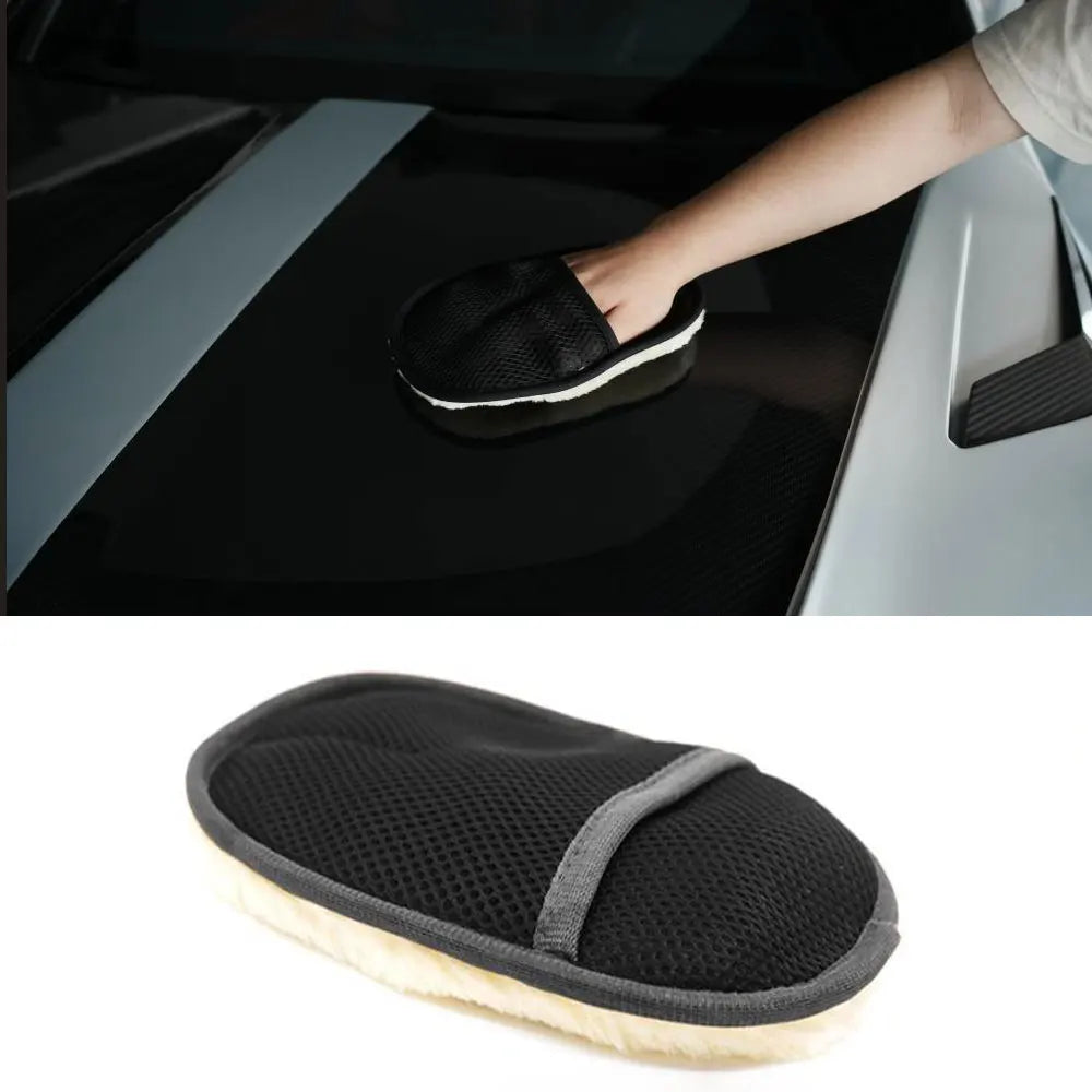 Car Cleaning Brush Cleaner Wool-like Soft Car Washing Gloves