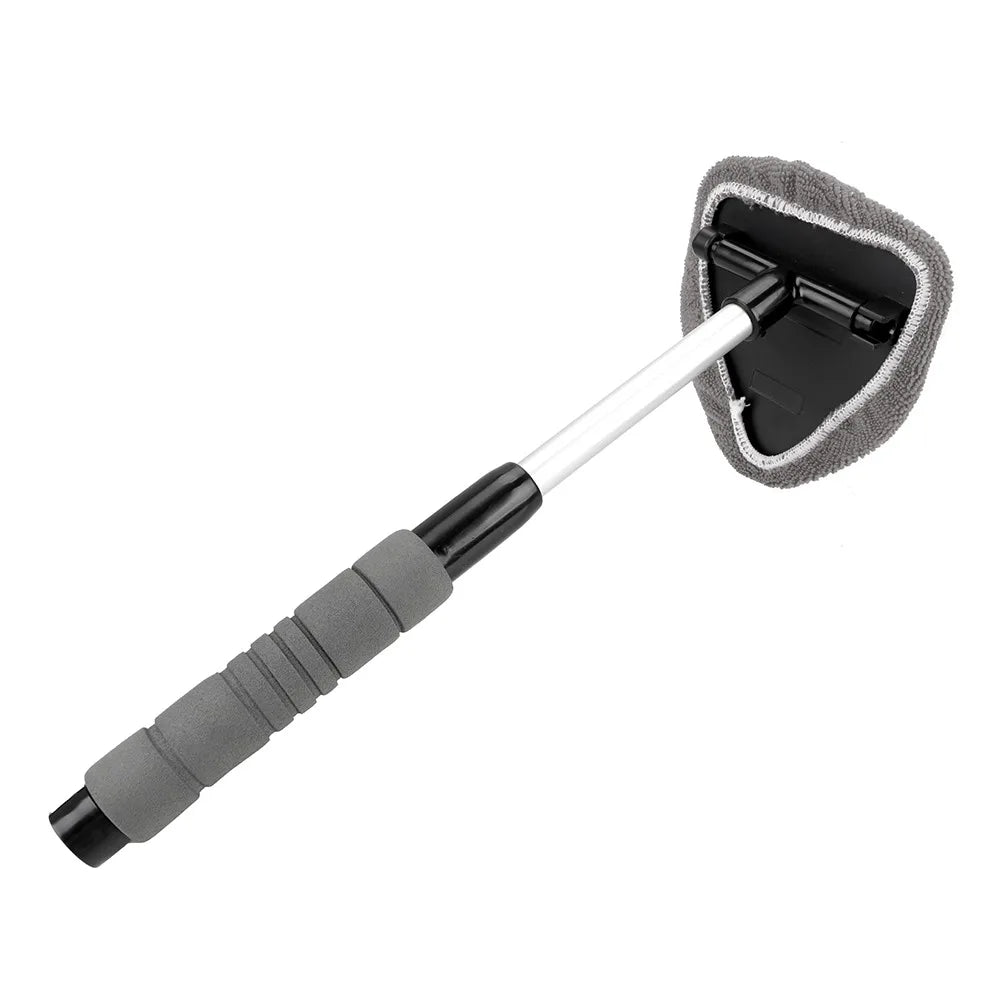 Car Windshield Cleaning Brush Microfiber Telescopic Window Glass Cleaner