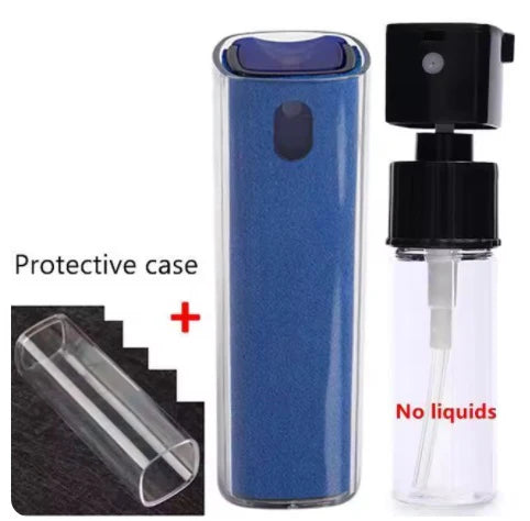 Microfiber Screen Cleaner Spray Bottle Set