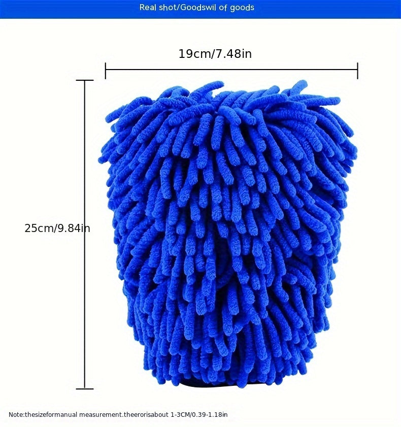 Thickened Chenille Car Wash Gloves