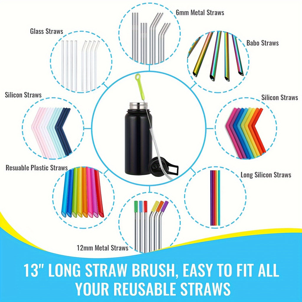 8pcs/set, Cup Cleaning Tools