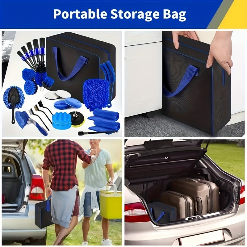 27pcs, Car Cleaning Kit