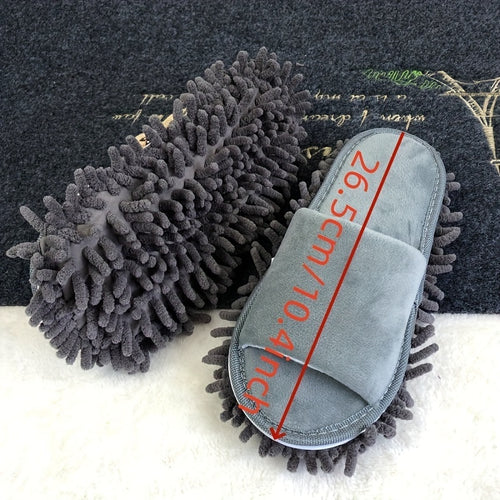 1 Pair of Detachable Floor Cleaning Slippers