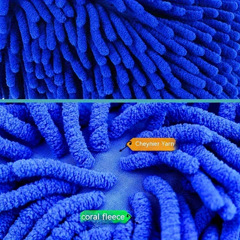 Thickened Chenille Car Wash Gloves