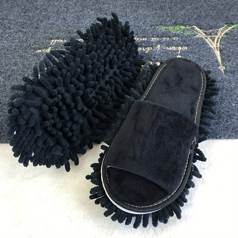 1 Pair of Detachable Floor Cleaning Slippers