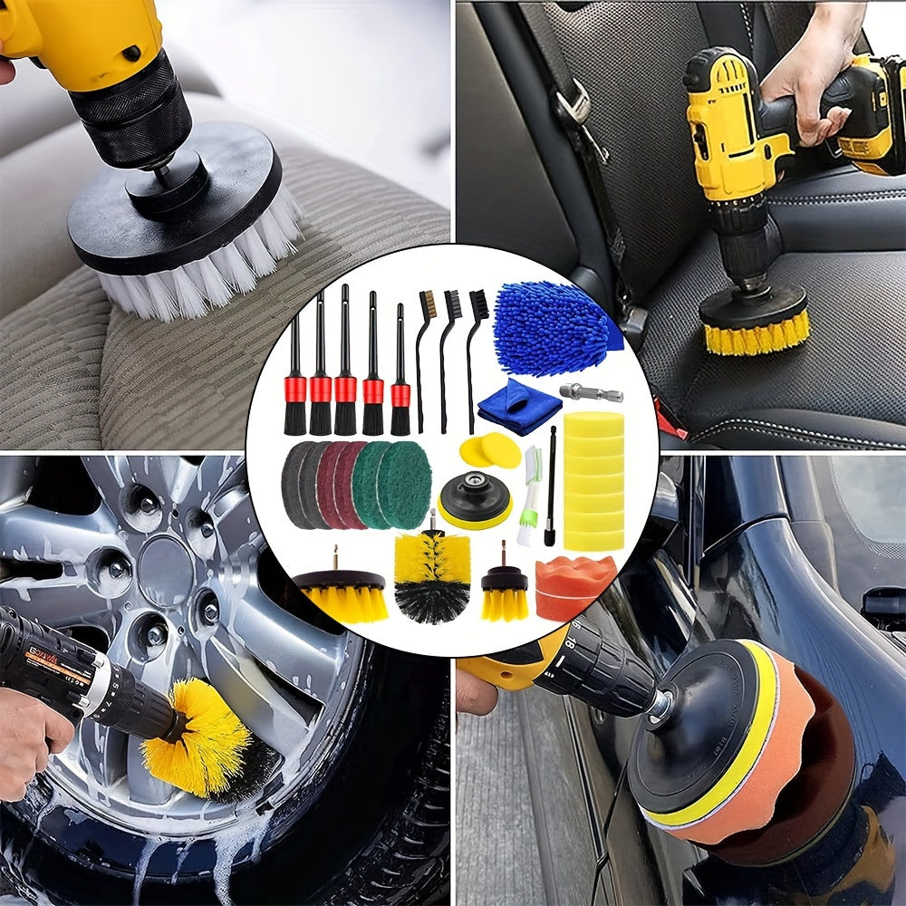 33pcs/Set Auto Detailing Kit