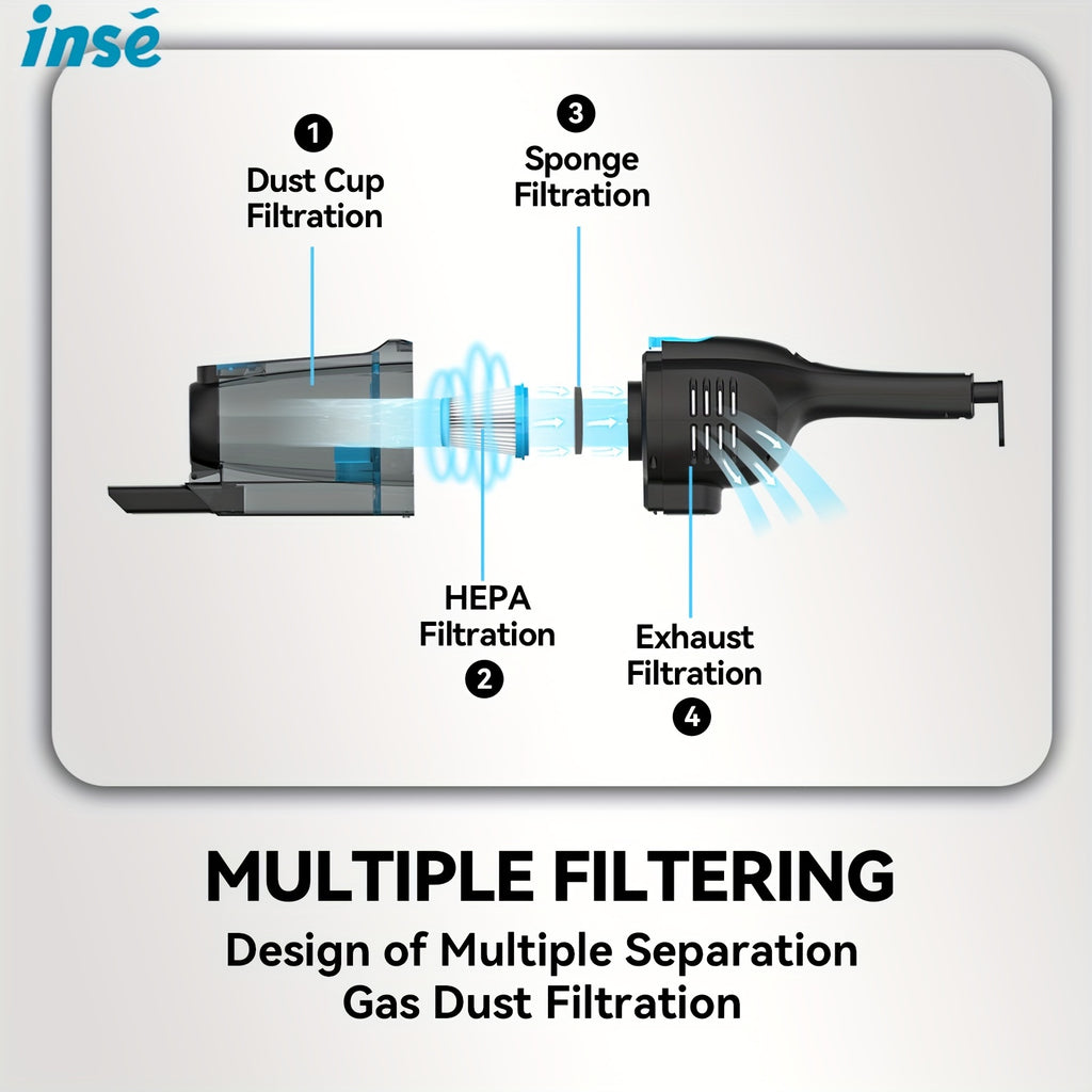 INSE R6 Corded Vacuum Cleaner