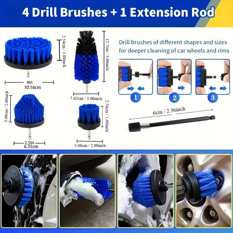 27pcs, Car Cleaning Kit