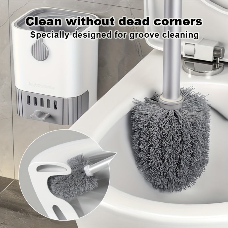 Toilet Brush With Holder Set