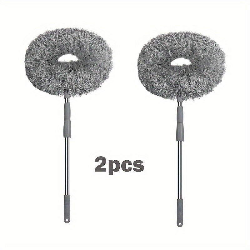 Washable Ceiling Fan Cleaner, Microfiber Duster with Telescoping Extension Pole