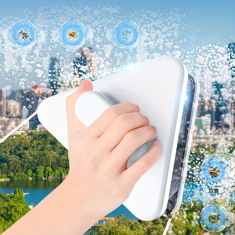 Double-Sided Magnetic Window Cleaner